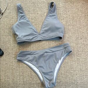 Shein gray bikini
